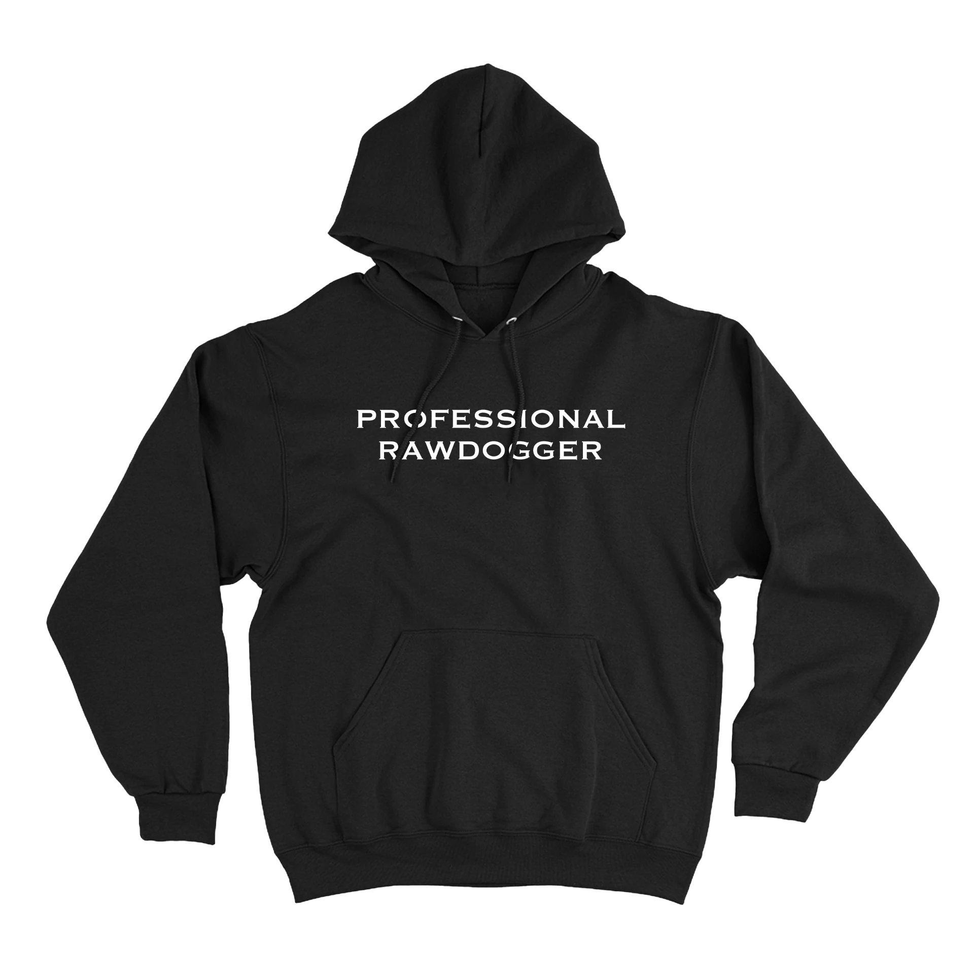 Jidion - Professional Rawdogger Black Hoodie